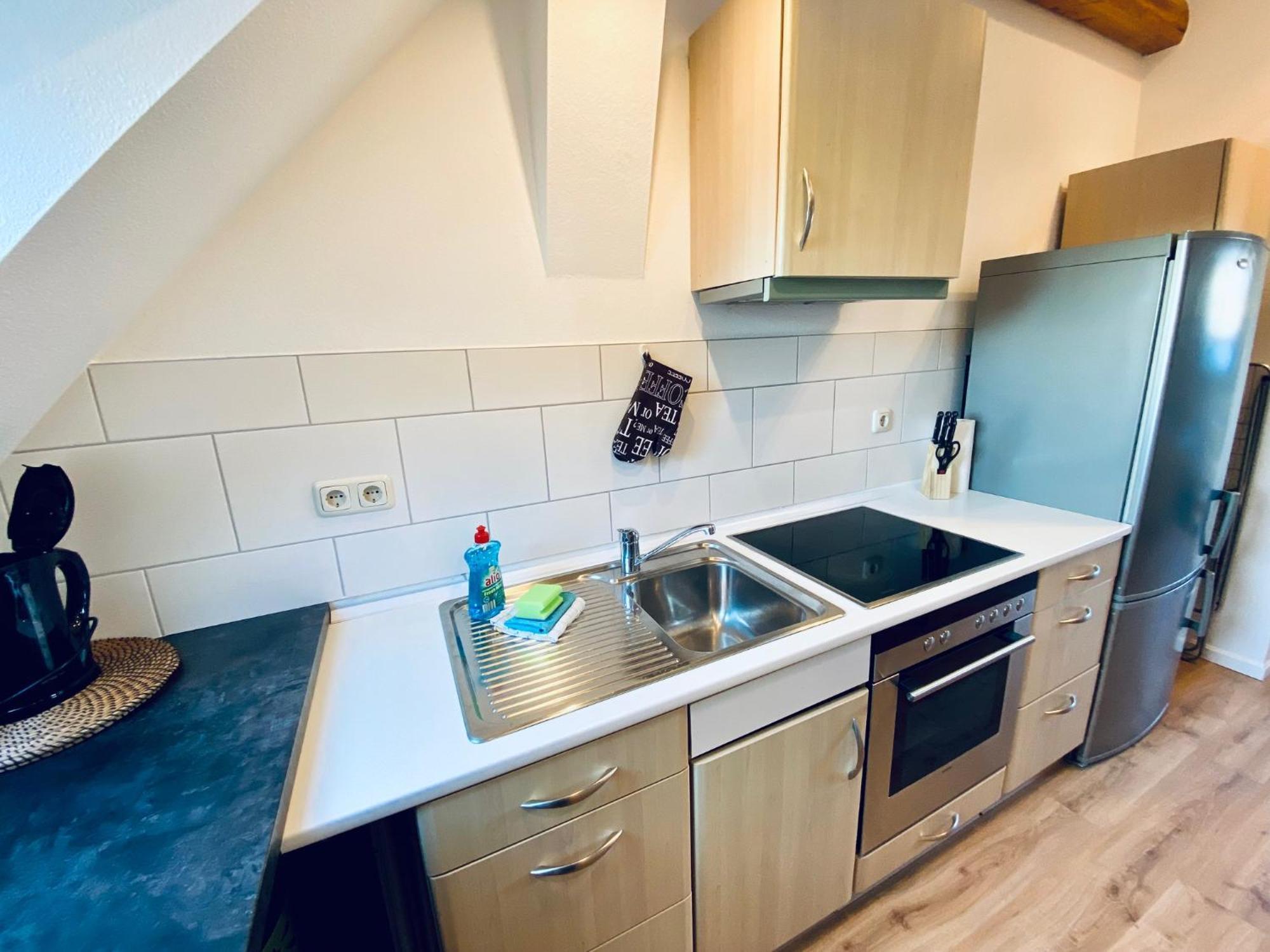 Apartment Schleusentor - Ferienwohnung Maisonette Rostock Buitenkant foto